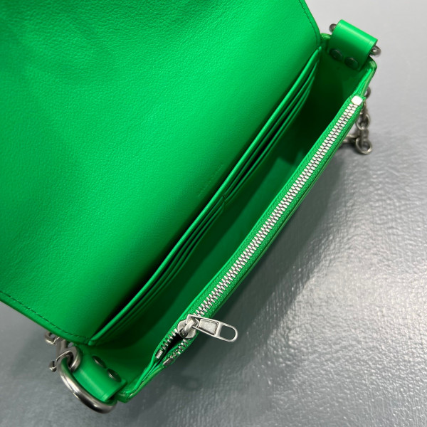 Ba*len*cia*ga bondage wallet with chain