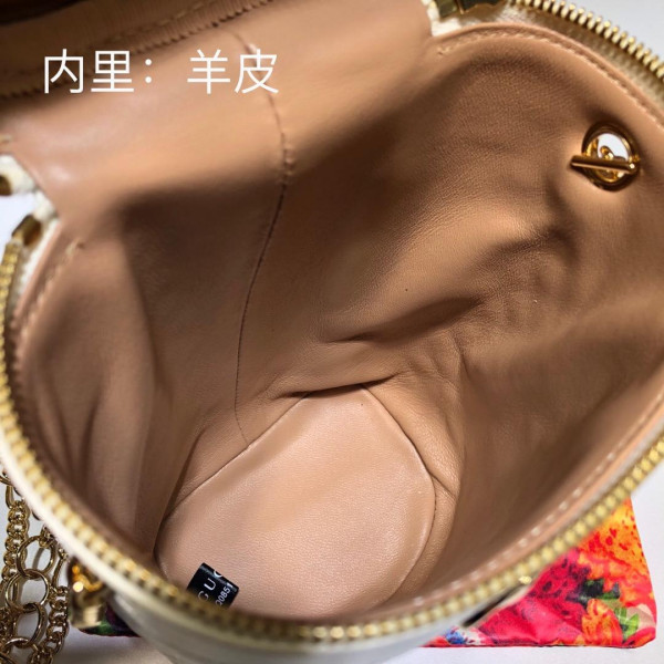 G*u*i quilted leather belt bag