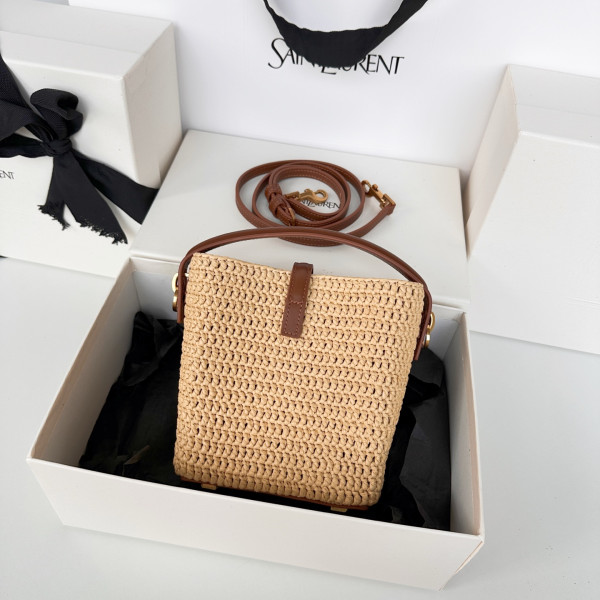 Y*L le 37 mini in raffia -15*13*6cm