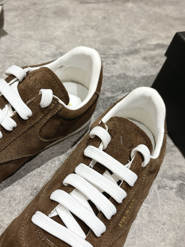 Pra*a montecarlo re-edition 2005 suede sneakers